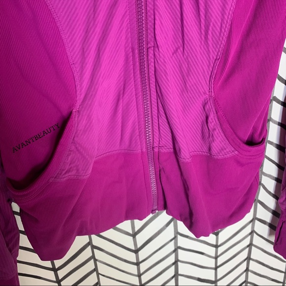 Lululemon in flux jacket reversible regal plum 8 - Picture 5 of 15